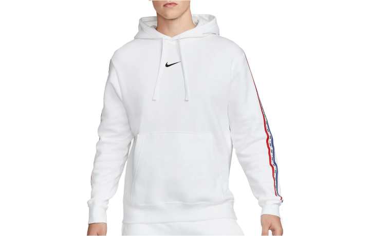 Nike Nike Sweatshirts Men's White Hooded Moderate Regular