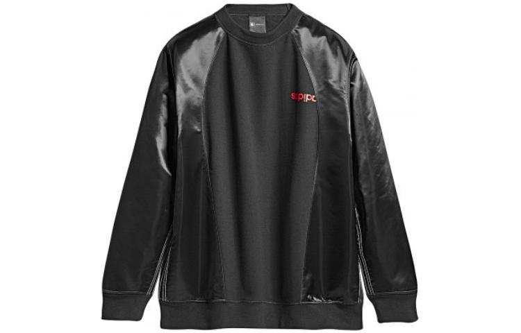 Adidas Originals X Alexander Wang Sweatshirts Men's Black Crew Neck Moderate Regular