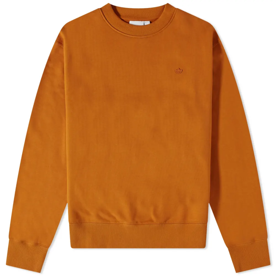 Adidas Originals Adidas Logo-patch Crew-neck Sweatshirt
