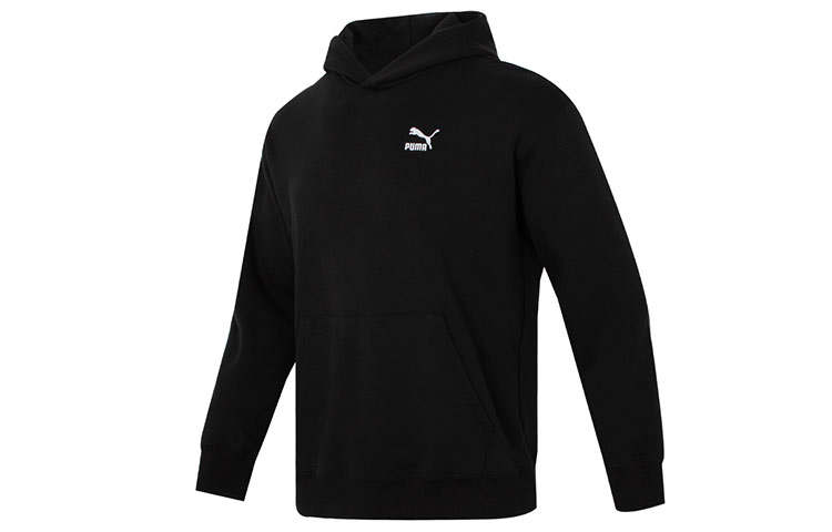 PUMA PUMA Sweatshirts Men's Black Hooded Moderate Regular