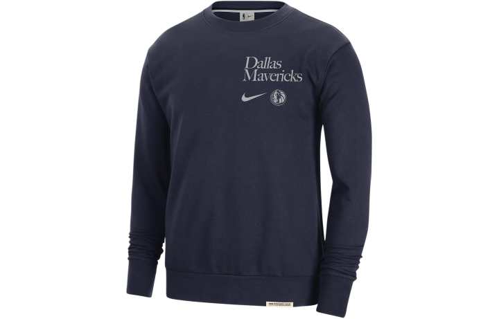 Nike Nike Dallas Mavericks Standard Issue Men's Nike Dri FIT Nba Crew Neck Sweatshirt