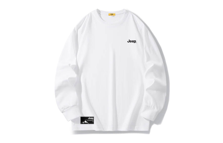 Jeep T Shirts Unisex Crew Neck Moderate Straight Fit