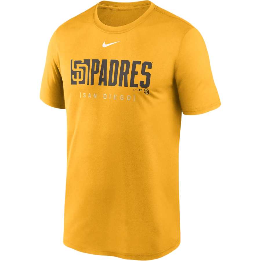 Nike Nike T Shirt San Diego Padres Men's Gold