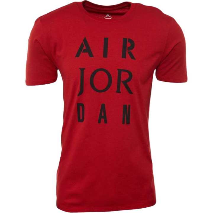 Jordan Jordan Apparel T Shirts Men's Red Crew Neck