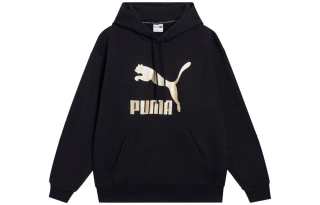 PUMA Sports Life Collection Sweatshirts Men's Black Hooded Moderate Regular