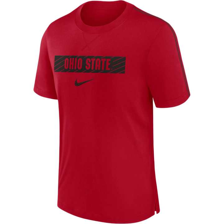 Nike Nike Ohio State Buckeyes Sideline Player Men's Nike Dri FIT College T Shirt