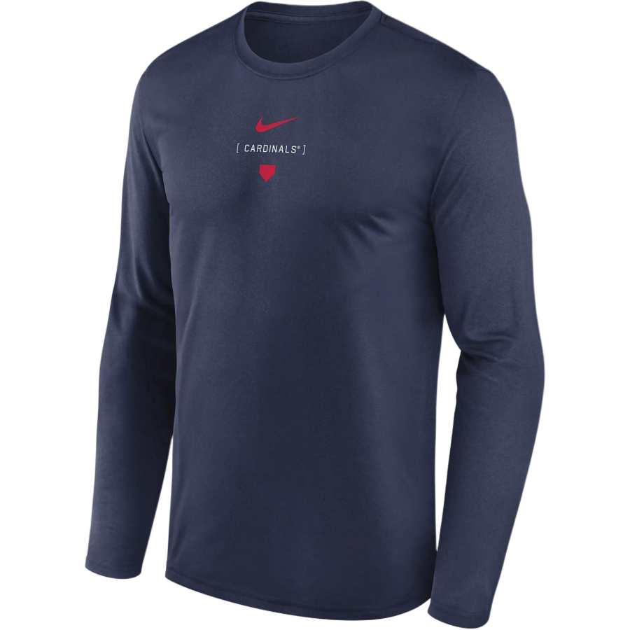 Nike Nike Atlanta Braves 2-Hit Legend Men's Nike Dri-FIT Mlb Long-Sleeve T-Shirt