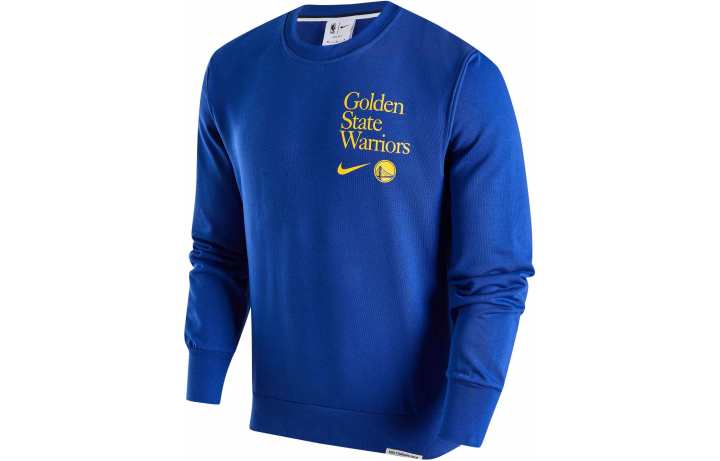 Nike Nike DRI FIT NBA Sweatshirt Golden State Warriors Men's Rush Blue
