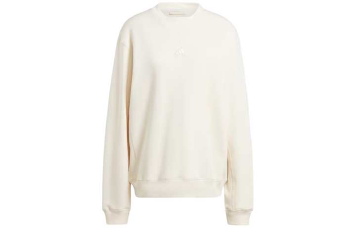 Adidas Adidas Sweatshirts Unisex White Crew Neck Moderate Regular