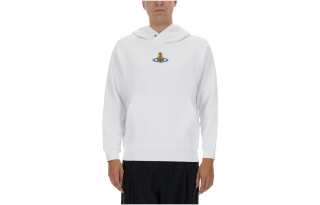 Vivienne Westwood Logo Embroidered Long Sleeved Hoodie