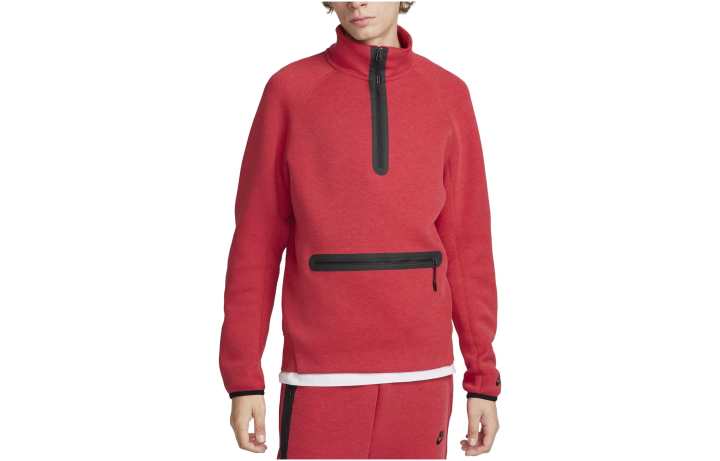 Nike Nike Sweatshirts Men's Red Half Turtleneck Moderate Regular