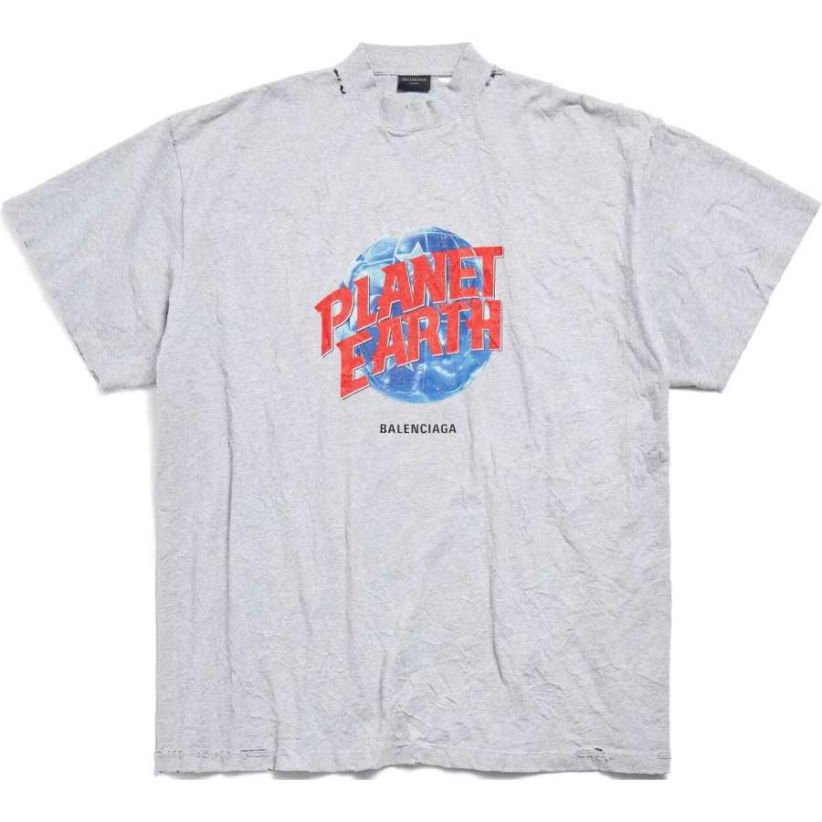 Balenciaga Planet Earth T shirt