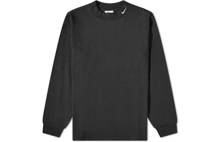 Nike Nike Sweatshirts Men's Black Crew Neck Moderate Regular