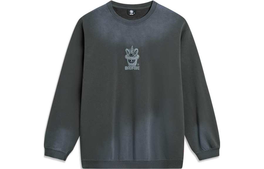 Li-Ning Li Ning Badfive Sweatshirt Unisex Obsidian Gray
