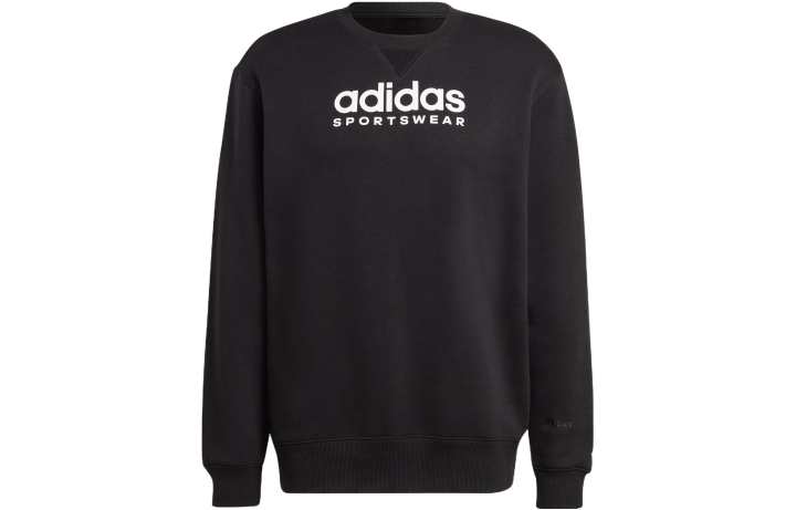 Adidas Adidas Sweatshirts Men's Black Crew Neck Moderate Regular