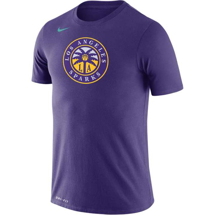 Nike Nike x NBA T Shirt Men's Palace Purple Los Angeles Spark Team