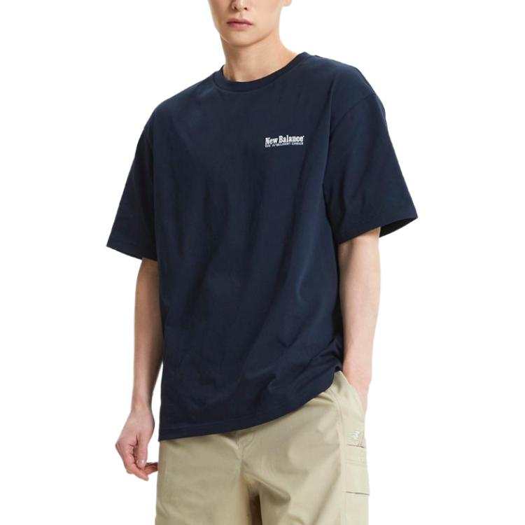 New Balance New Balance UNI FLYING Boston T Shirt Unisex 59 Marine