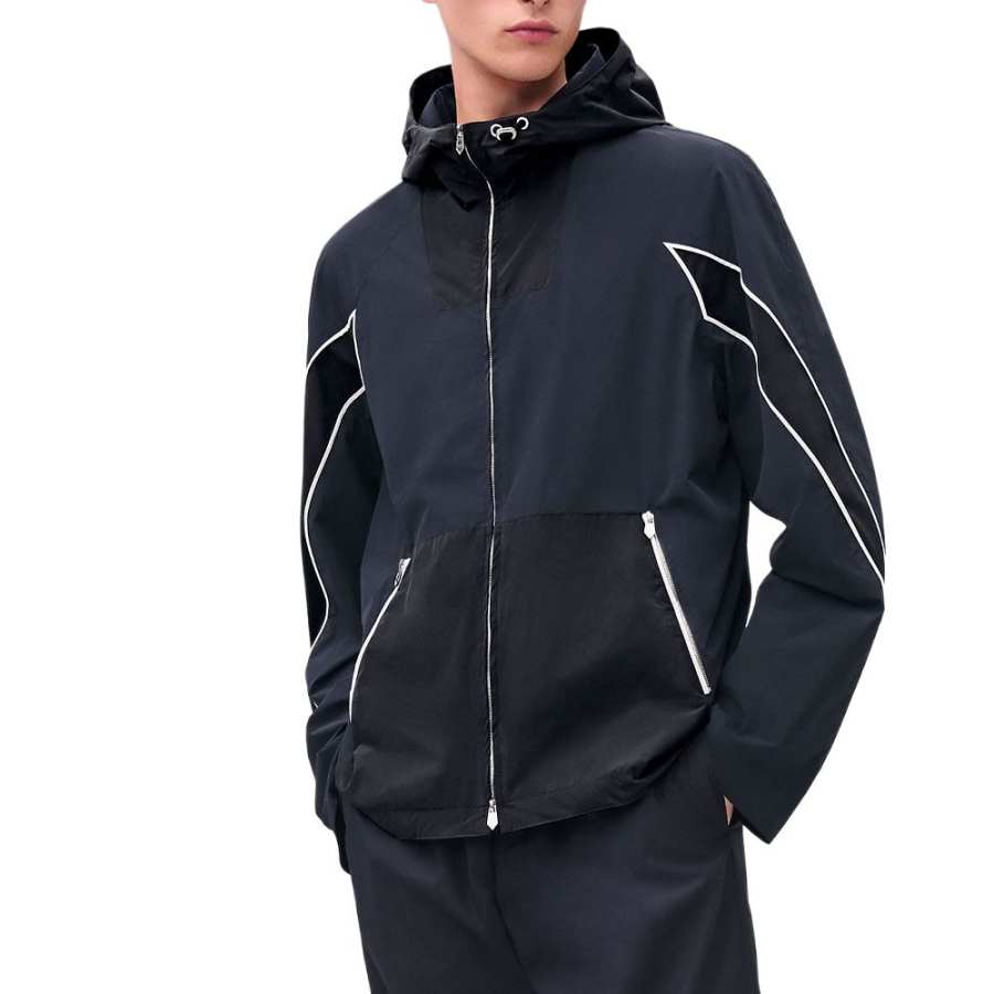 HERMES HERMES SS25 Jackets & Coats Men's Dark Blue
