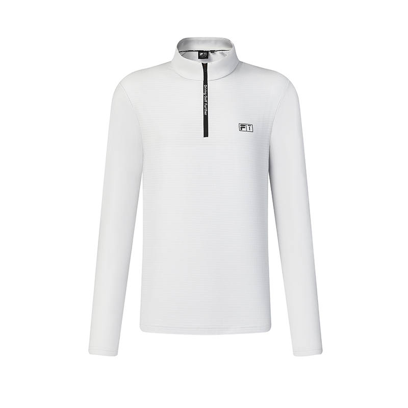 FILA T Shirt Men's Semi Sheer Curtain Gray