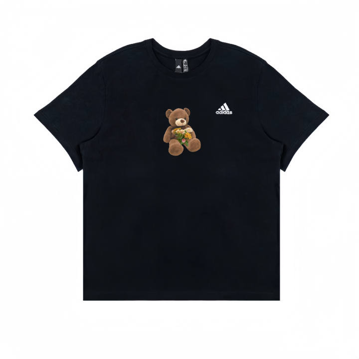 Adidas Adidas T Shirts Unisex Black Crew Neck Moderate
