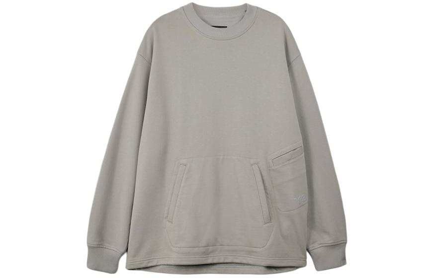 Y-3 Logo Appliqué Long-Sleeved Hoodie