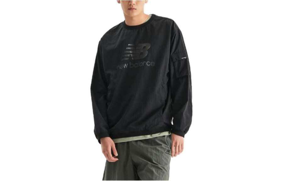 New Balance New Balance Sweatshirts Men's Black Crew Neck Moderate Other