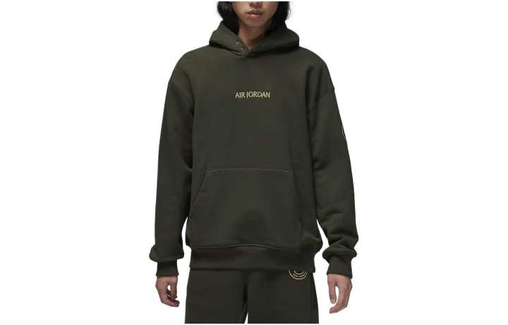 Jordan Jordan x PSG SS24 Sweatshirt Men's Olive Green