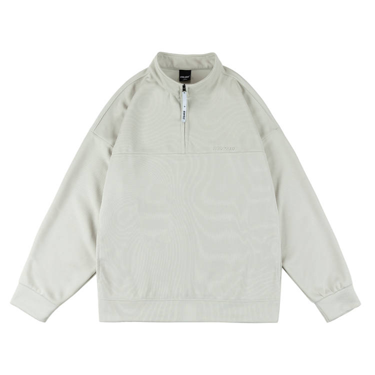 STANAIR Sweatshirts Unisex Stand Collar Moderate Heavyweight