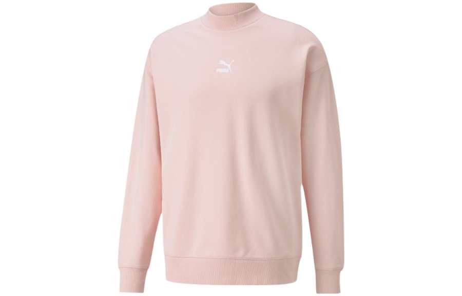 PUMA Sweatshirts Men's Lotus Powder Crew Neck Moderate Regular