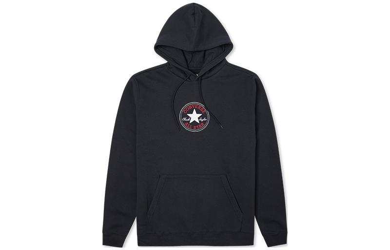 Converse Converse Sweatshirts Unisex Black Hooded Moderate Regular