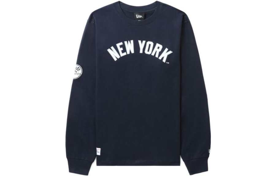 New Era x MLB SS23 Sweatshirt Men's Marine Blue
