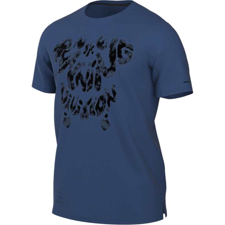 Nike Nike T Shirts Men's Dark Blue Crew Neck