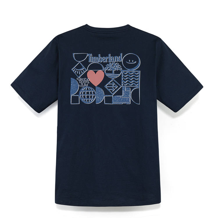Timberland T Shirt Men's Royal Blue