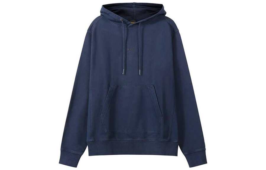 HUGO BOSS Logo-print Cotton Hoodie