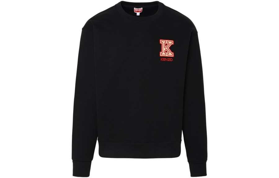 KENZO KENZO Logo Embroidered Crewneck Sweatshirt