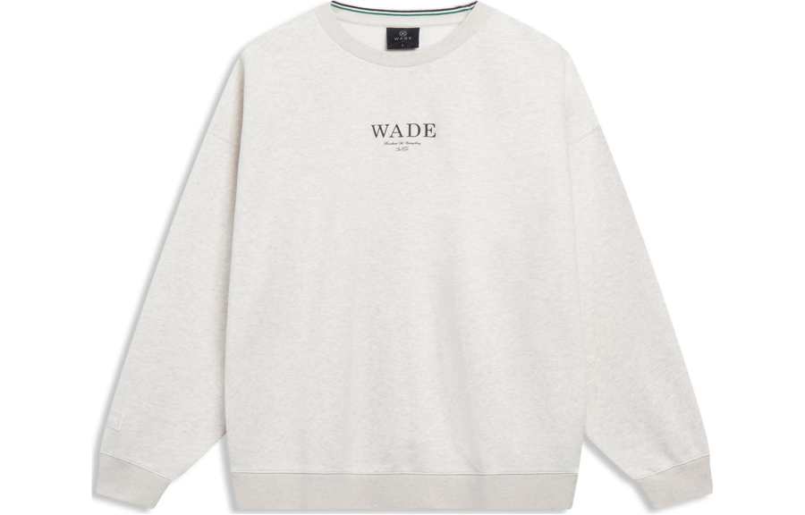 Li-Ning Li Ning Sweatshirt Unisex Heather Gray Tile Gray