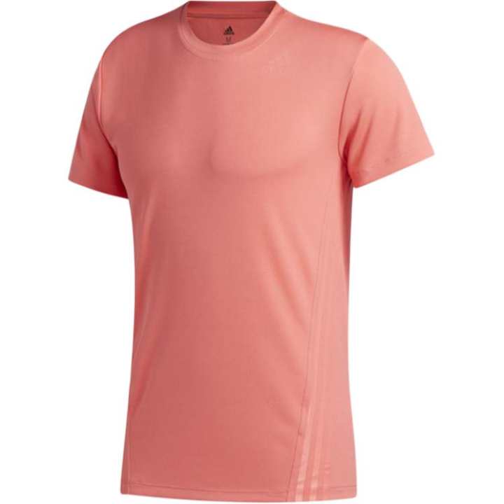 Adidas Adidas T Shirts Men's Orange Crew Neck Moderate