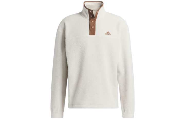 Adidas Adidas Sweatshirts Men's White Turtleneck Moderate Regular
