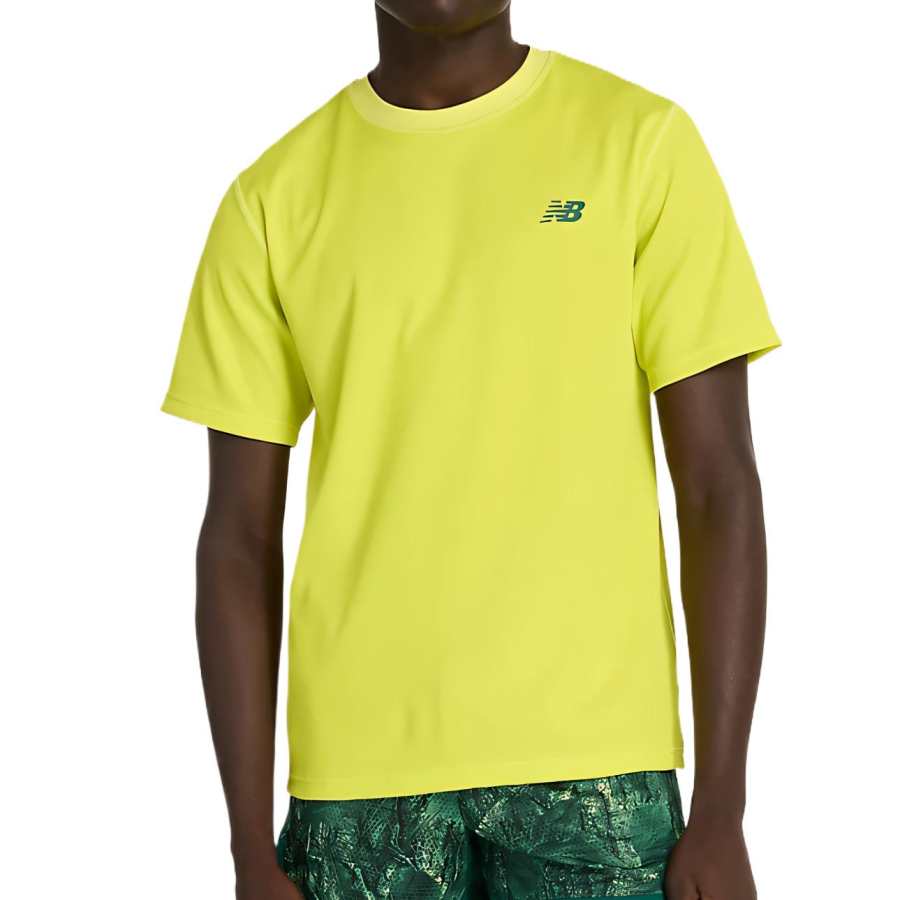 New Balance New Balance Tournament T Shirt Men's Yellow