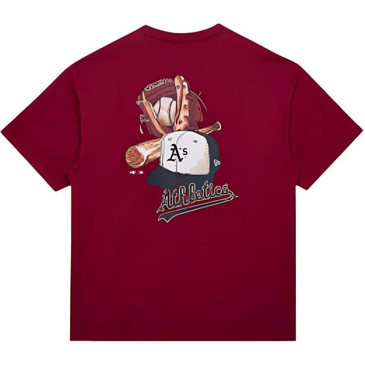 New Era x MLB FW24 T Shirt Unisex Red