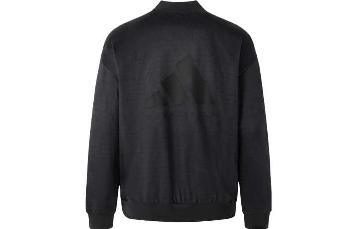 Adidas Adidas THE 2024 COLLECTION Sweatshirts Unisex Charcoal Black Crew Neck Moderate Regular