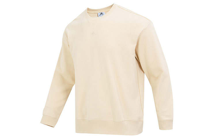 Adidas Adidas Sweatshirts Men's Khaki Crew Neck Moderate Regular