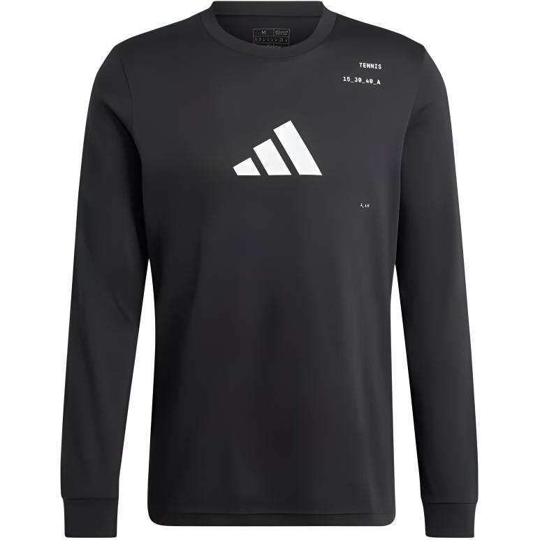 Adidas Adidas Tennis Graphic Long Sleeve Tee
