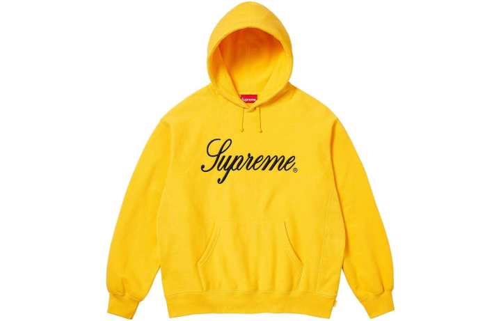 Supreme Supreme Raised Script Hooded Sweatshirt