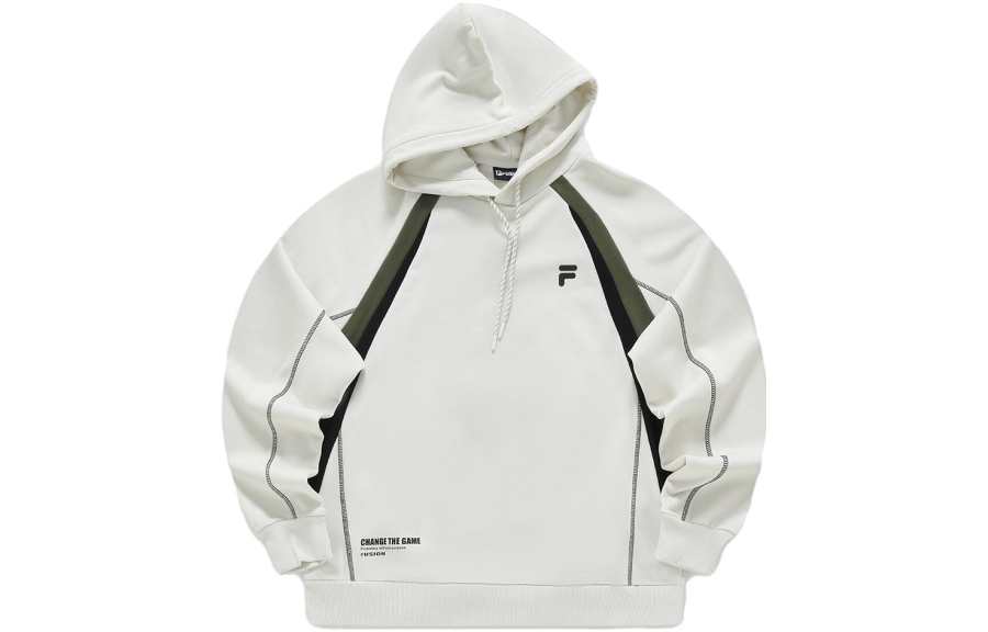 FILA FUSION URBAN TECH Sweatshirts Men's Light Mist Gray Hooded Moderate Regular