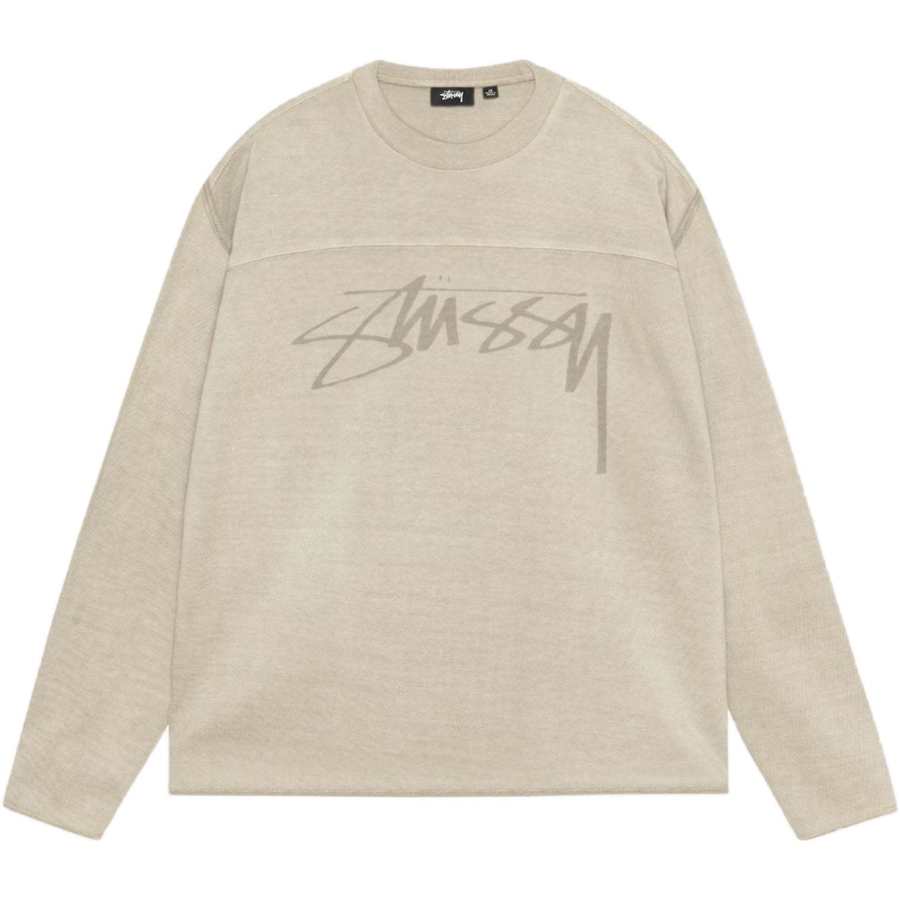 Stussy Cotton Football Pigment Dyed Crew