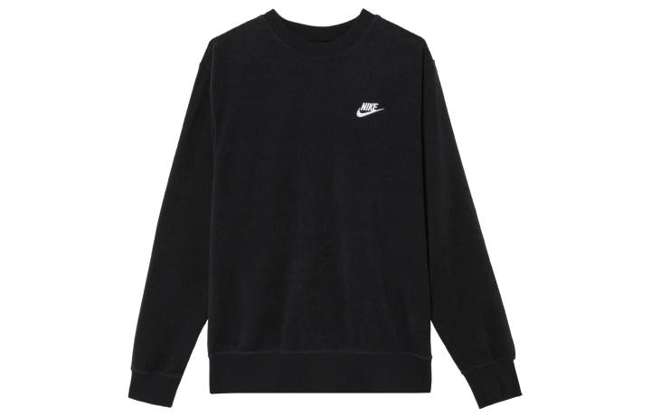 Nike Nike Sweatshirts Men's Black Crew Neck Moderate Regular