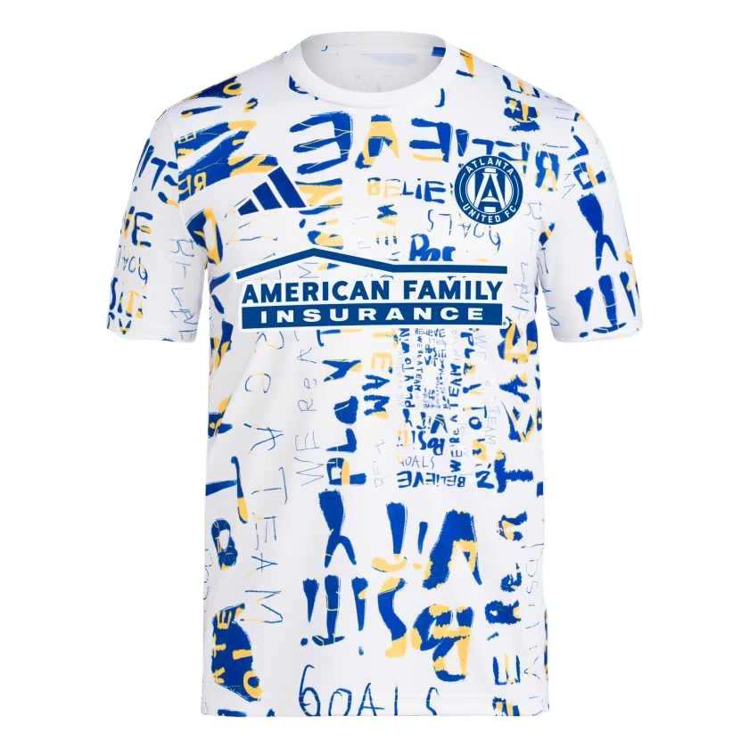 Adidas Adidas Free Shipping With AdiClub Los Angeles Fc Mls Kick Childhood Cancer Pre-Match Jersey
