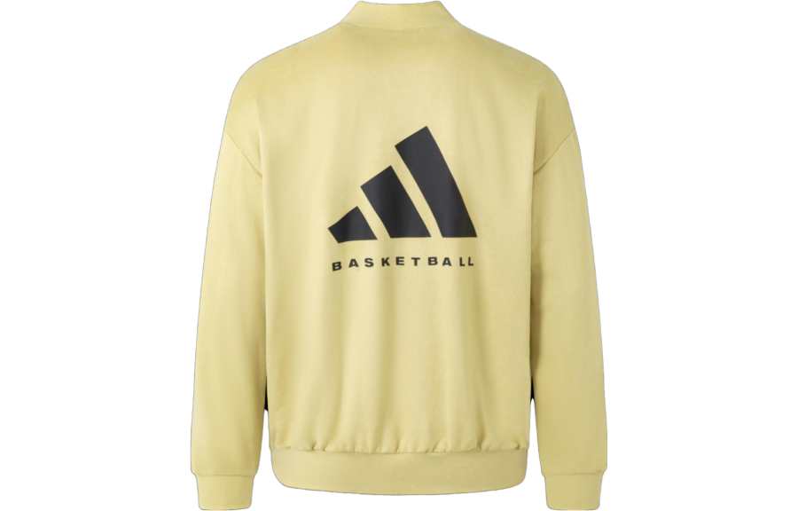 Adidas Adidas THE 2024 COLLECTION Sweatshirts Unisex Gold Crew Neck Moderate Regular
