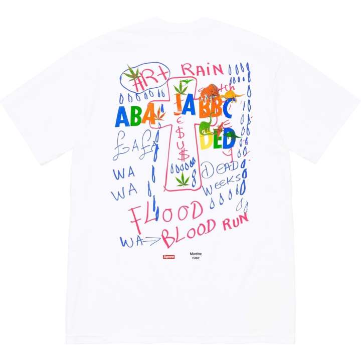 Supreme Supreme x Martine Rose Lee Scratch Perry T-shirt
